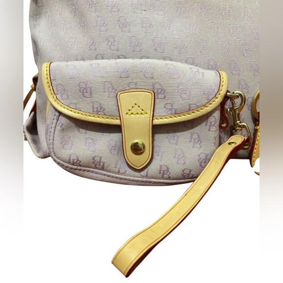 Dooney & Bourke Signature Canvas & Leather Bag Set - Picture 4 of 16
